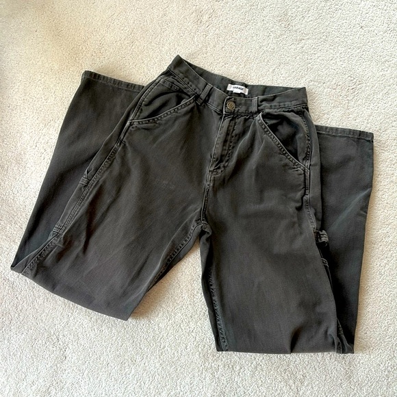 GARAGE high rise carpenter straight legs pants - Picture 1 of 10